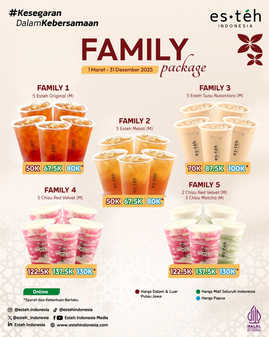family package es teh indonesia Tepian Samarinda